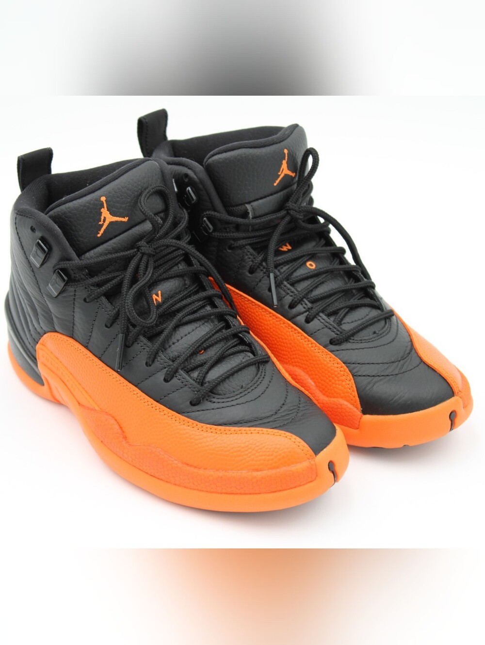 Air Jordan 12 Retro “Brilliant Orange” Black – Women’s 7.5